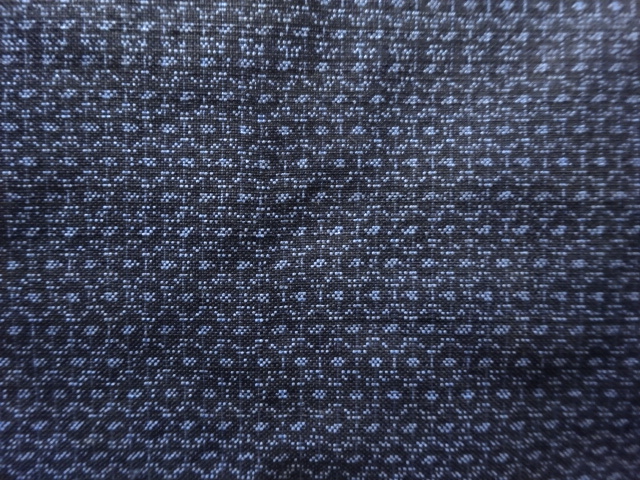 アンティーク　本場村山泥大島紬男物着物アンサンブル